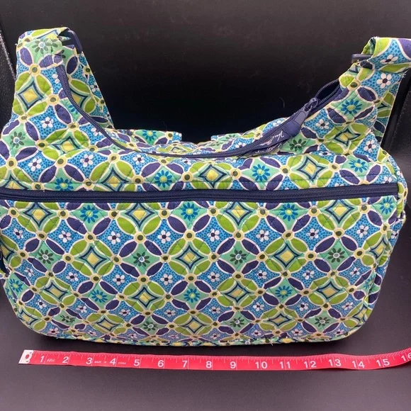 Vera Bradley Floral Geometric Shoulder Bag - Picture 6 of 11